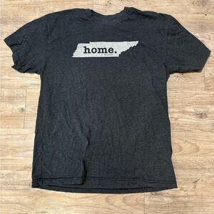 Home Graphic Men's Black T-Shirt